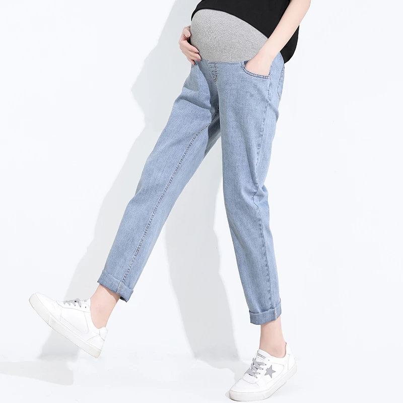 2025春夏季牛仔裤新款外穿大码夏季老爹裤休闲时尚直筒