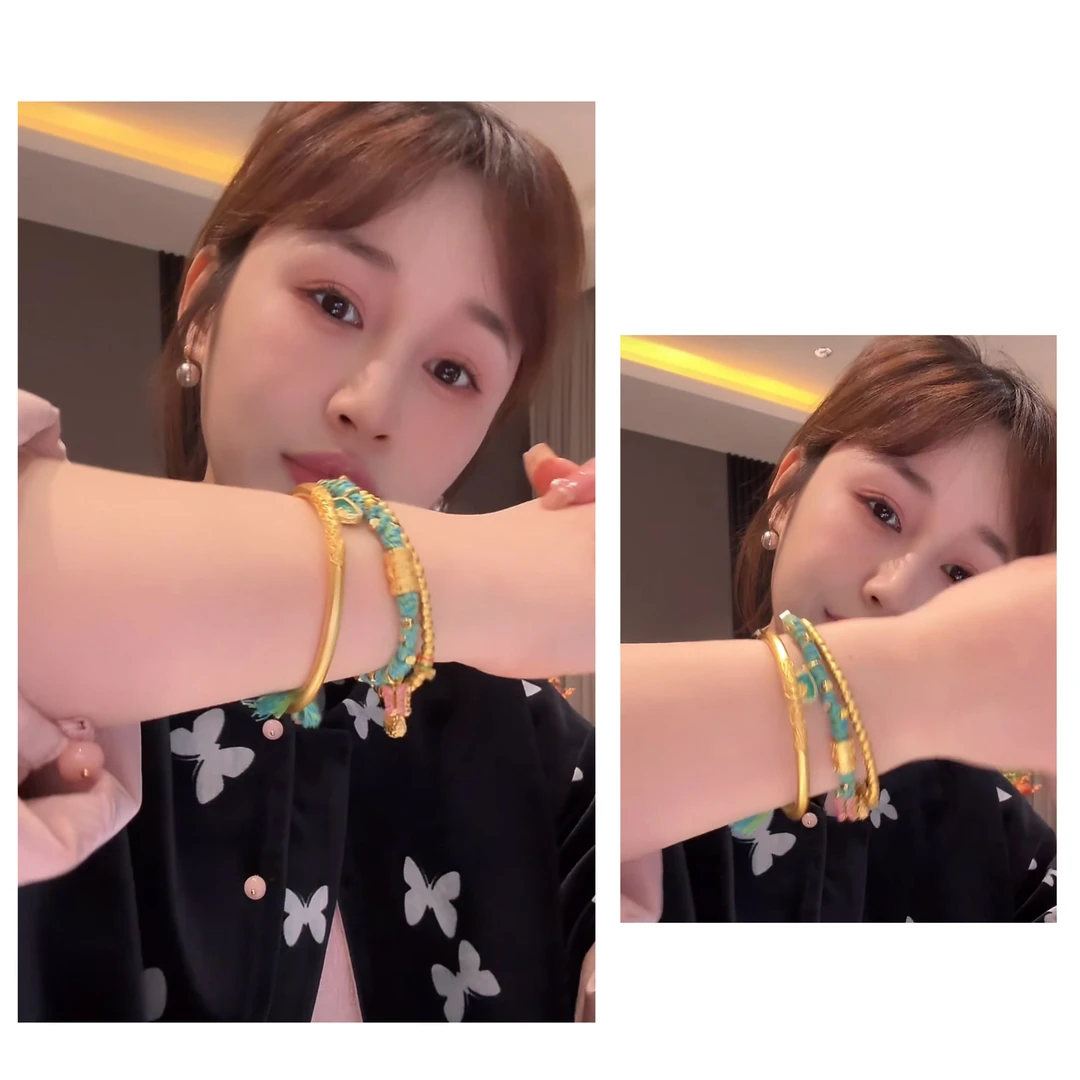 铜合金手镯 意如意手绳手串首饰不褪色手镯2025-S-0589