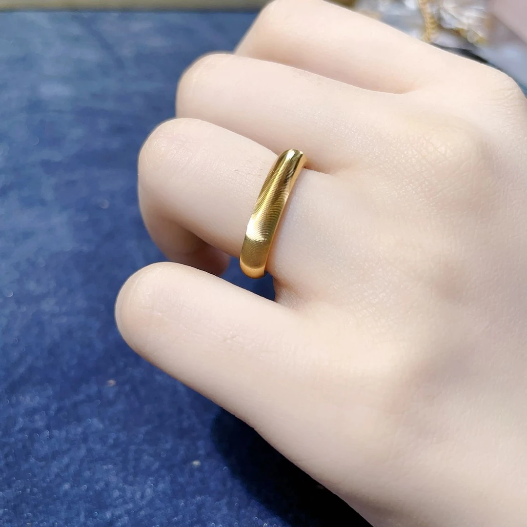 铜合金戒指 精工猫眼戒指-5019