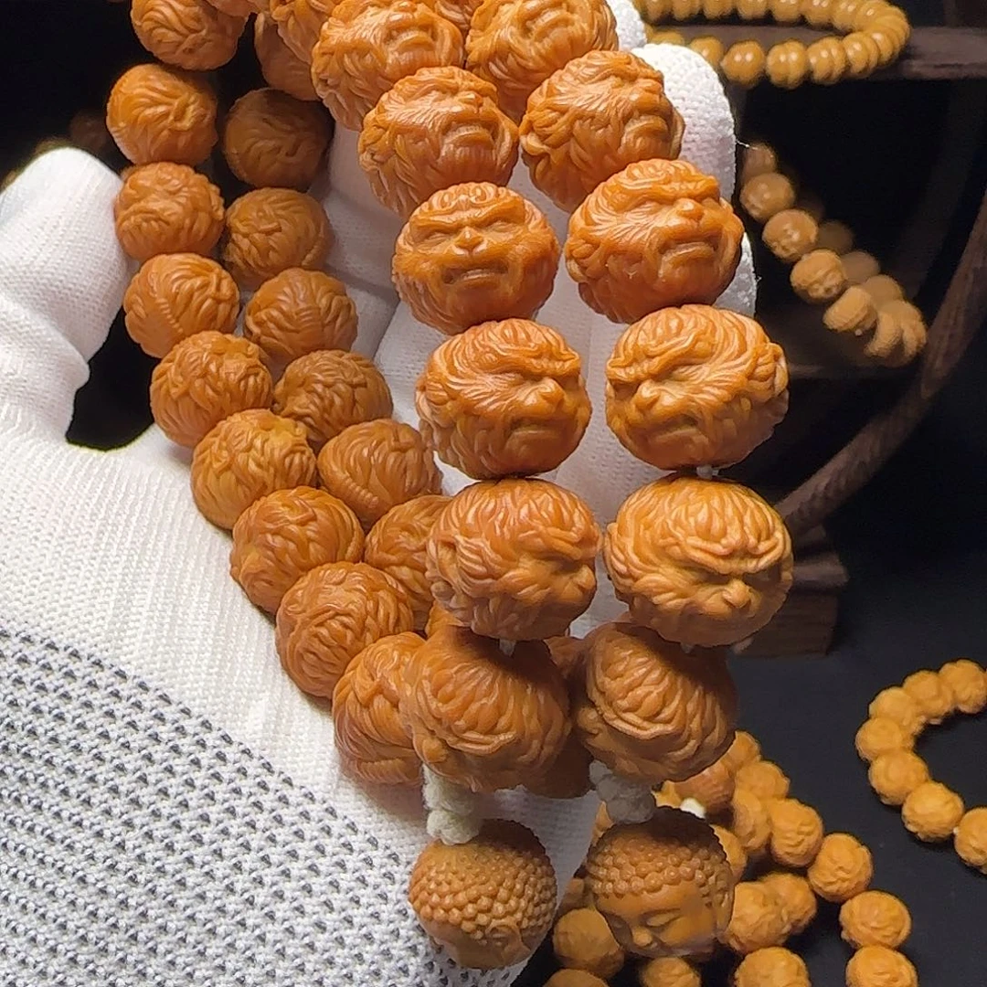 扁***言吊坠猴头核桃猴头