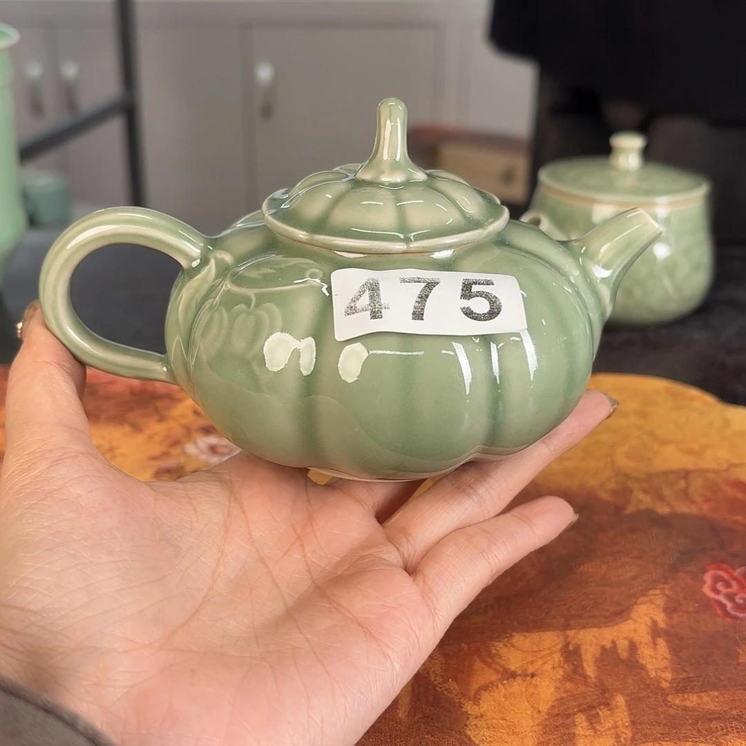 龙泉云间青瓷小米茶器