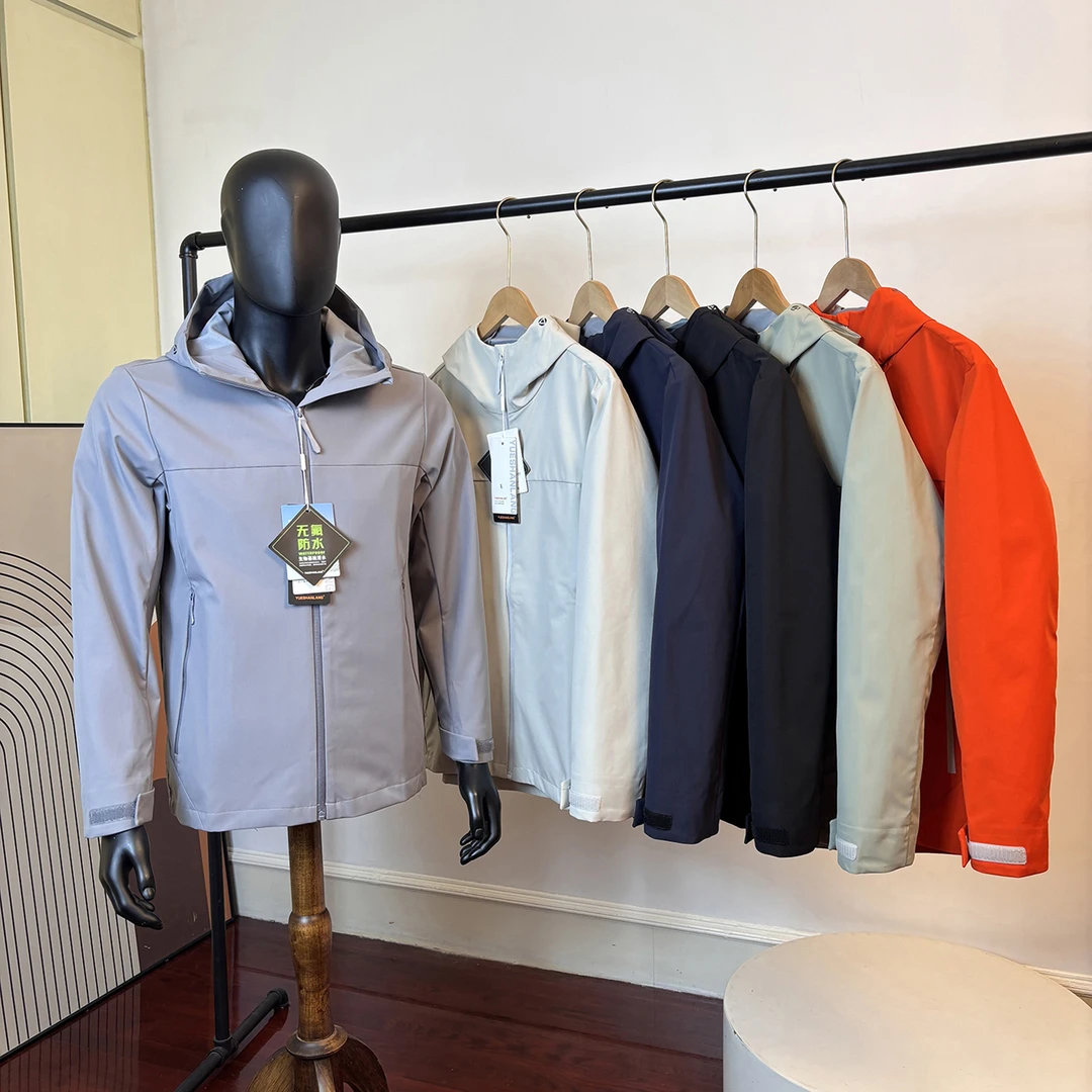户外三防 全天候男士秋季机能防风防泼水连帽单层冲锋衣夹克外套