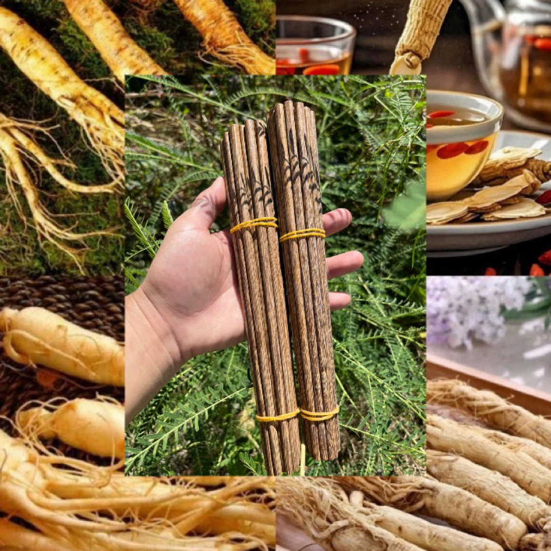 【园园现収山货】-缅金丝-鸡-翅-木-原-木-筷-子