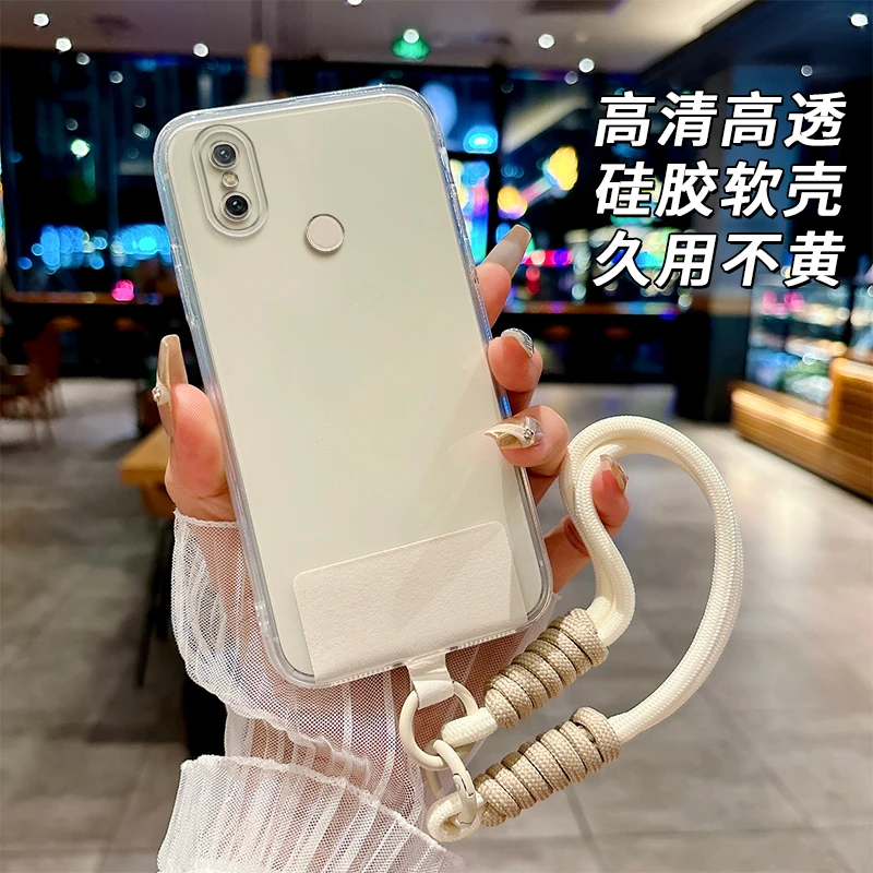 全透明软硅胶小米6x手机壳M1804D2SE简约大气不发黄精孔全包边女