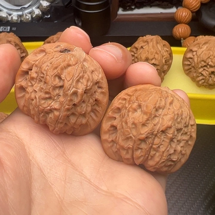 吊坠文玩核桃35阴油全品血麒麟