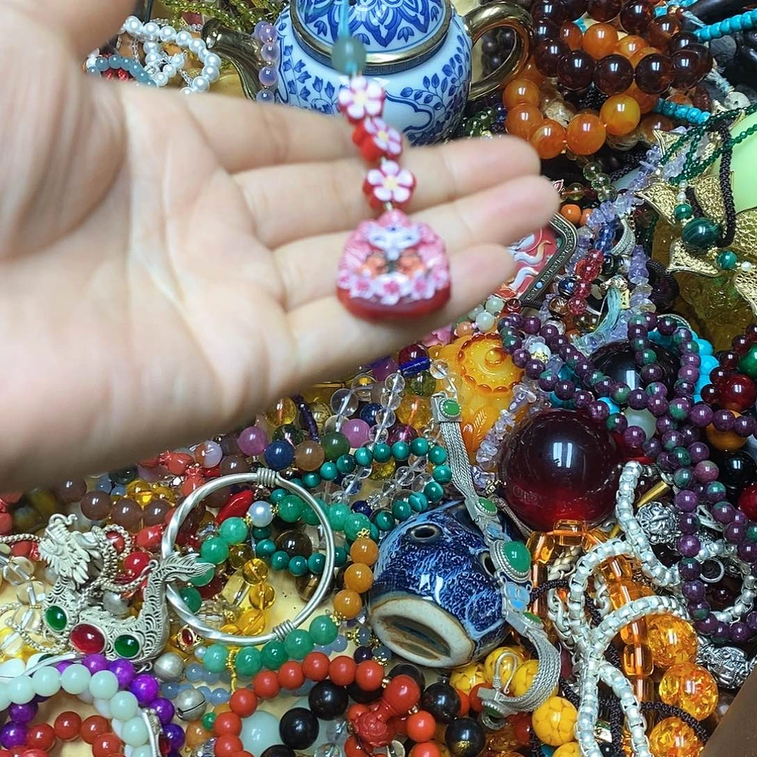 滴血莲花菩提吊坠