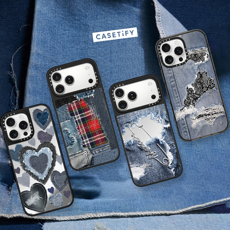 CASETiFY Denim丹宁系列手机壳保护套防摔苹果iPhone16/17新