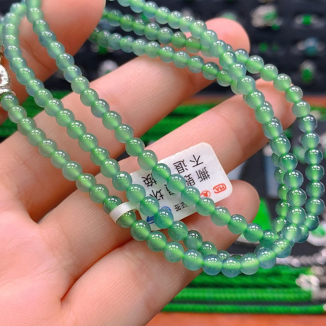 翡翠未镶嵌吊坠(不含链)项链