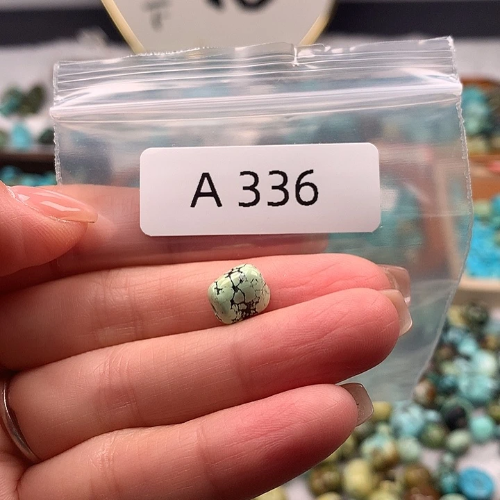 绿松石未镶嵌扣子扣子