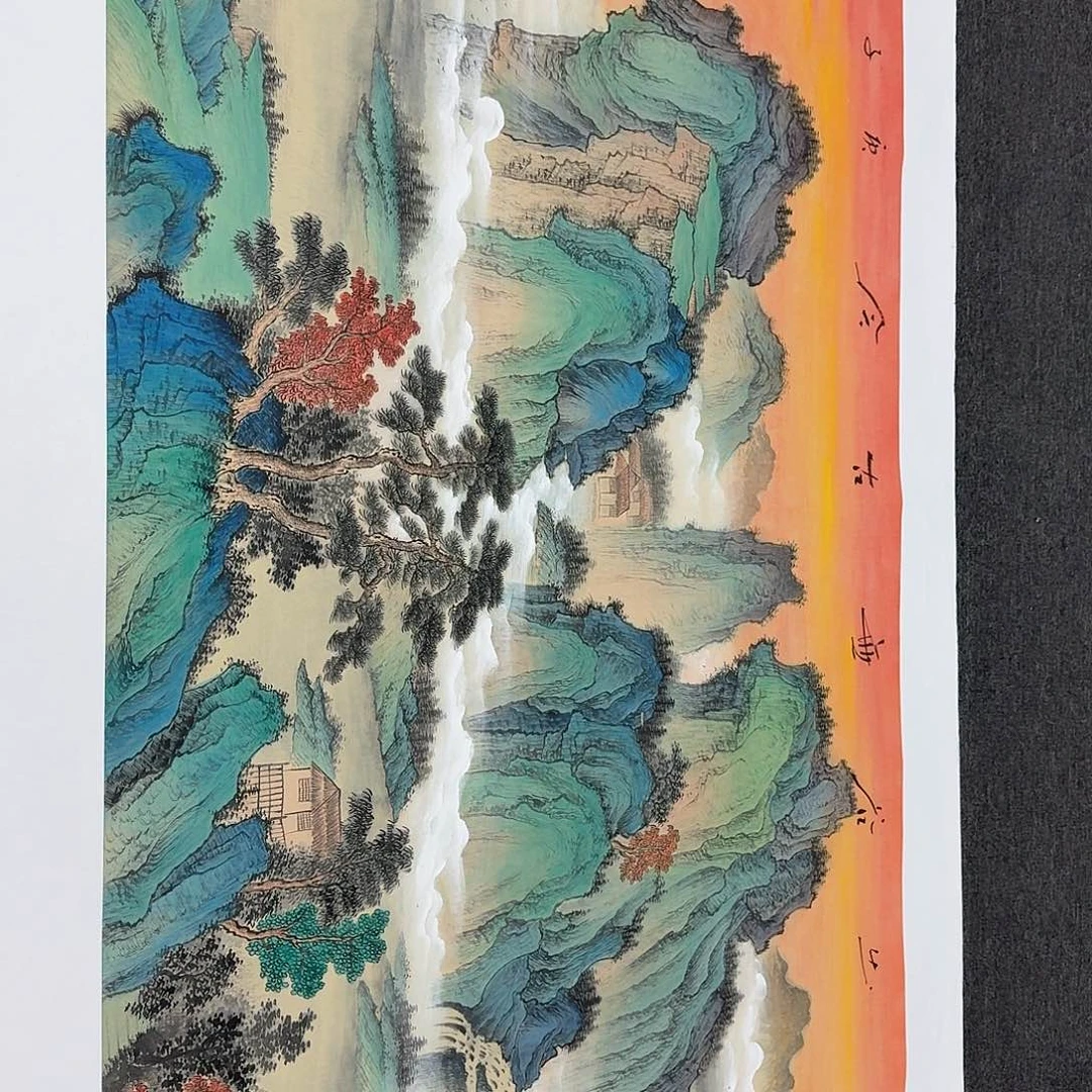 国画多次参加国内外大型