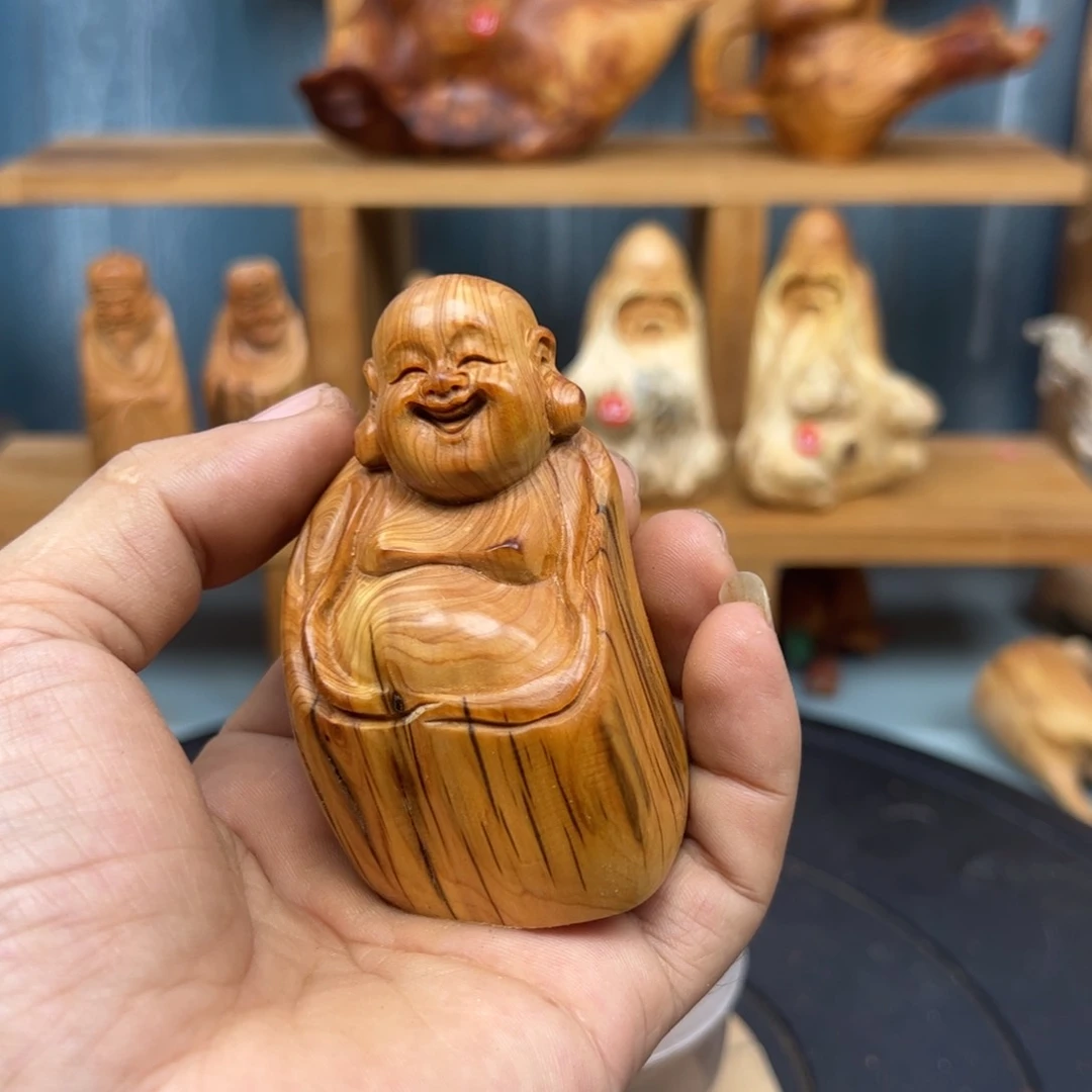 木?****崖柏木摆件手把件