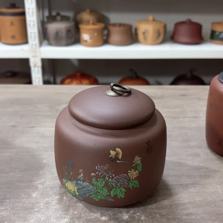 紫砂茶叶罐紫砂茶叶罐