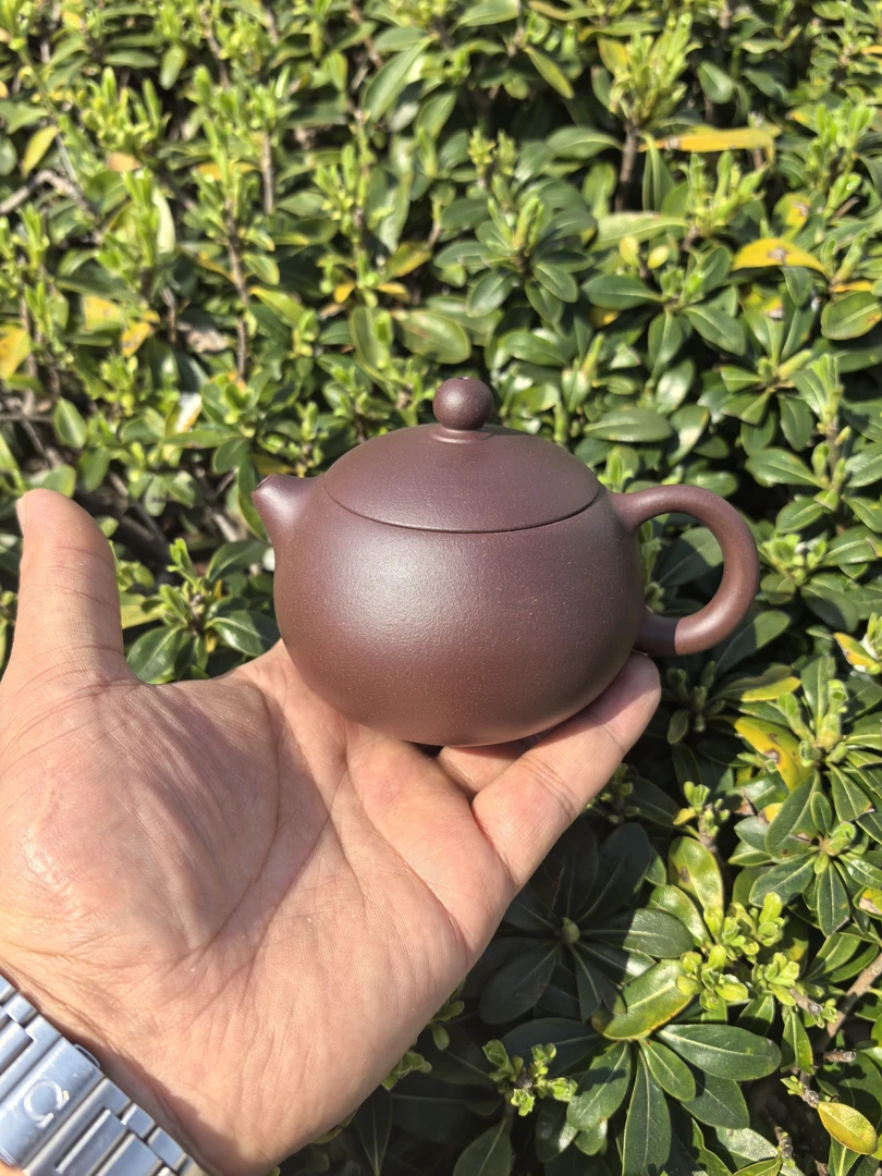 宜兴紫砂半手工制作《西施》原矿紫泥