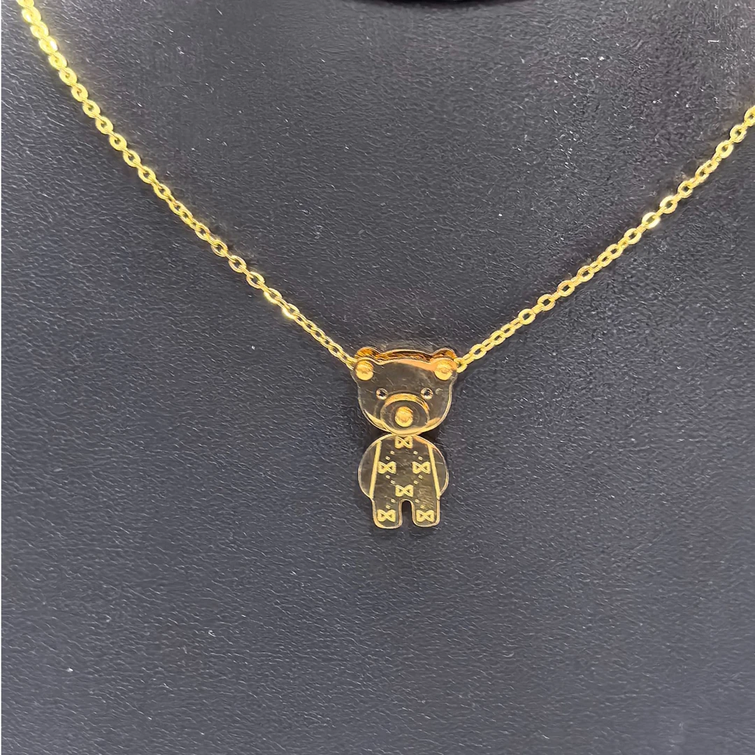 合金项链 项链 饰品屋-小熊设计时尚潮流项链022