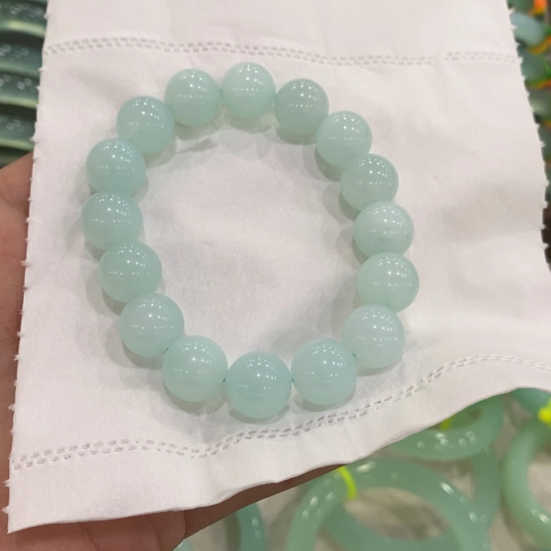 蛇纹石玉未镶嵌手串