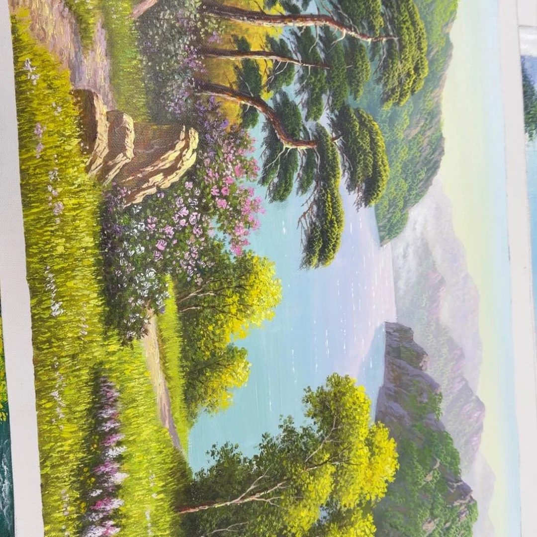 油画我的小伙伴都在