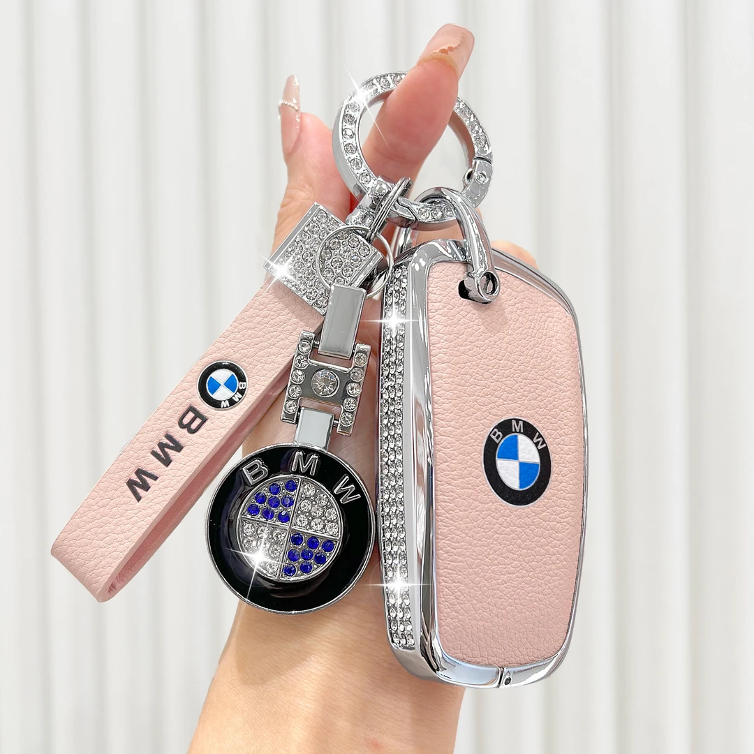 宝马钥匙套3系320li老款5系530/525li三1系7系X1X4X5汽车包扣壳女