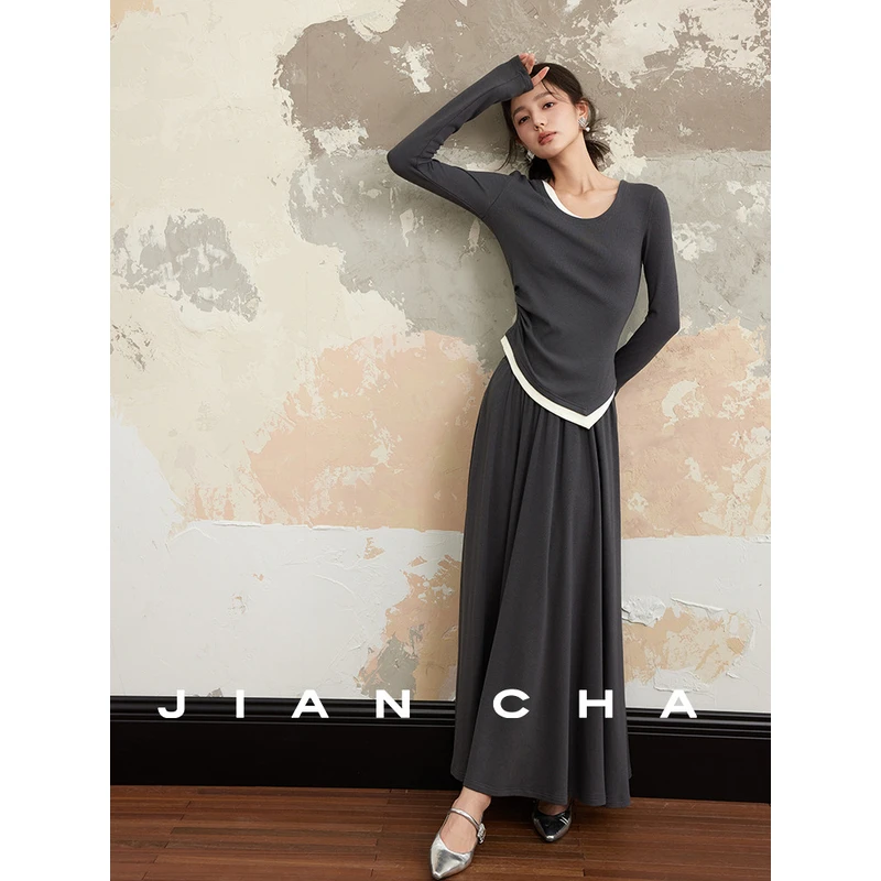 JIANCHA简茶 “都市City Girls ”松弛又时髦 休闲针织套装