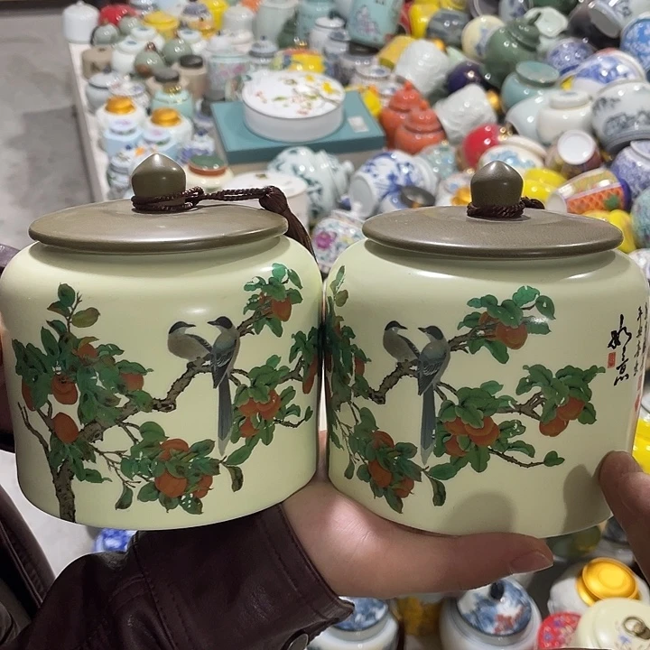 陶瓷罐茶叶罐密封罐