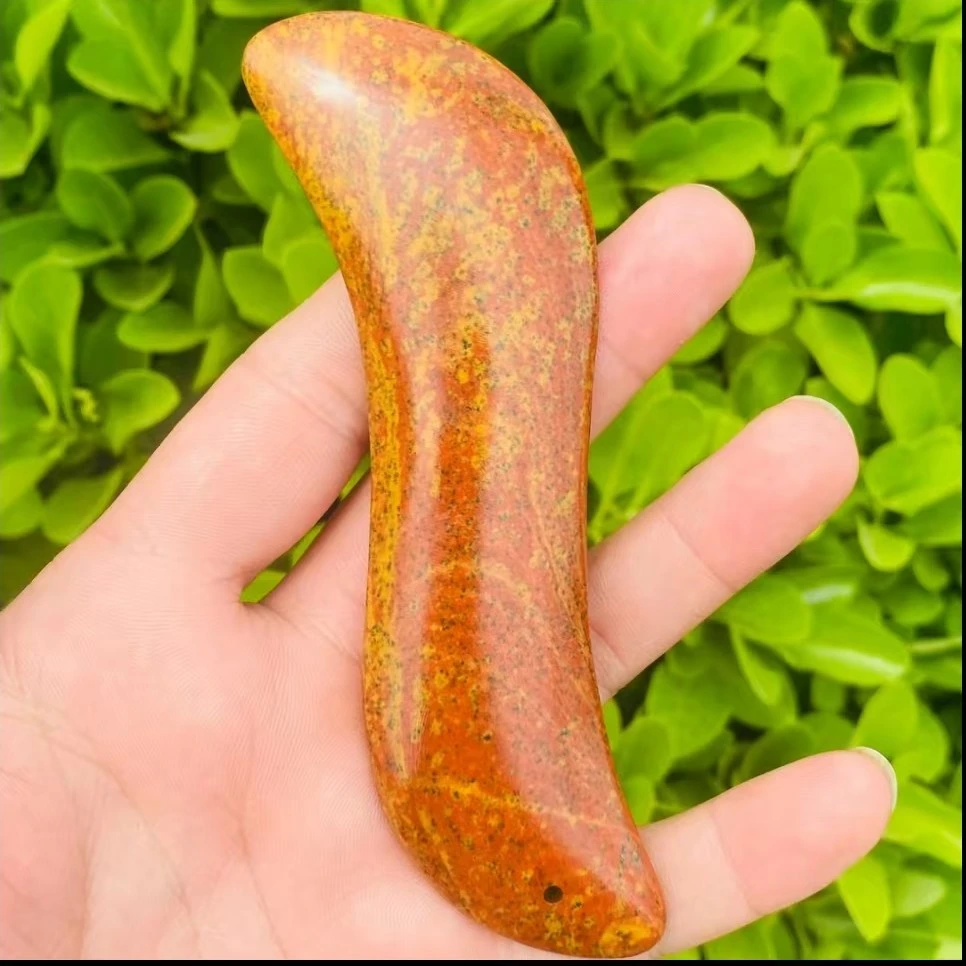 【S板】泗滨砭石刮痧板脸部疏通家用通用多功能按摩板头疗按摩