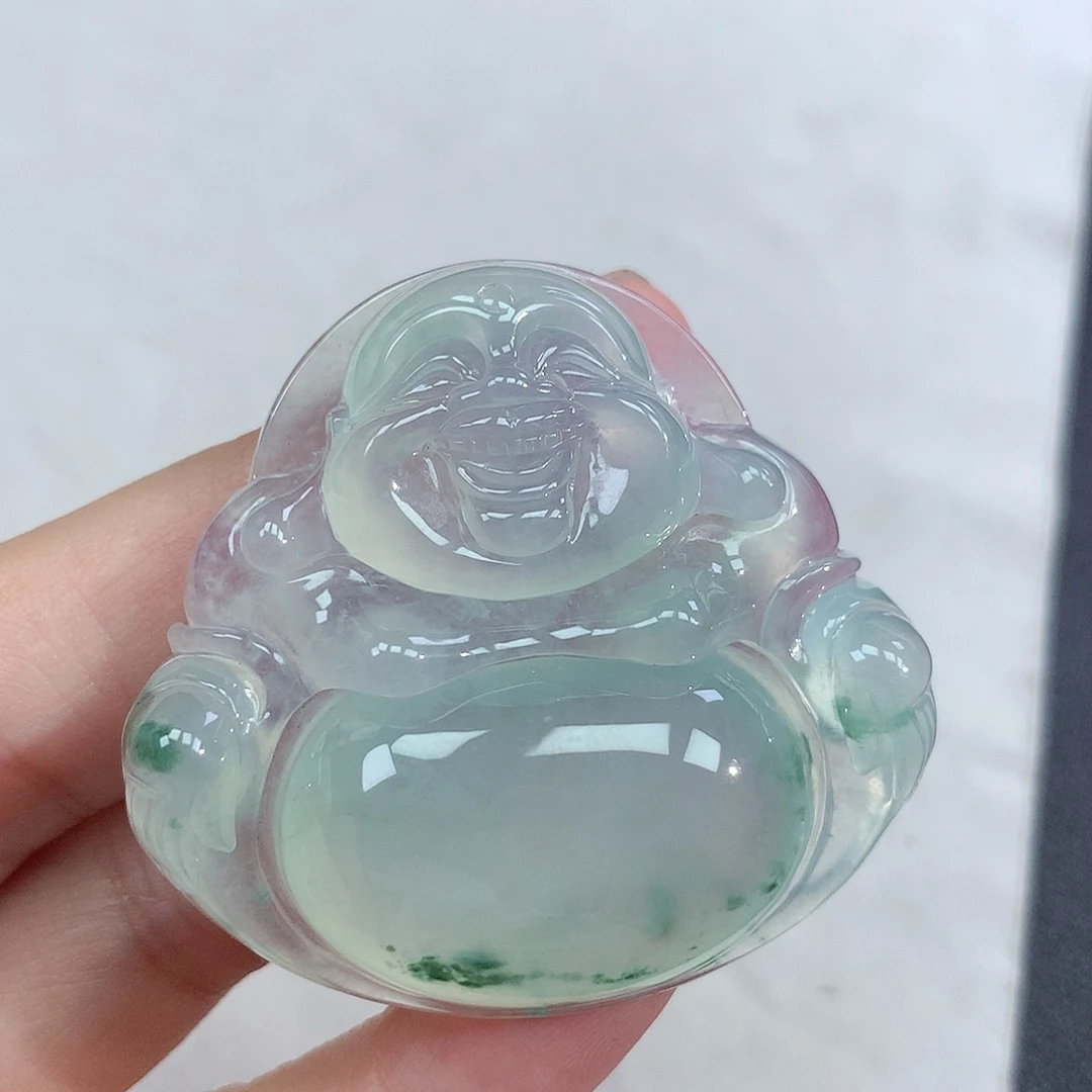 颈饰未镶嵌翡翠佛公