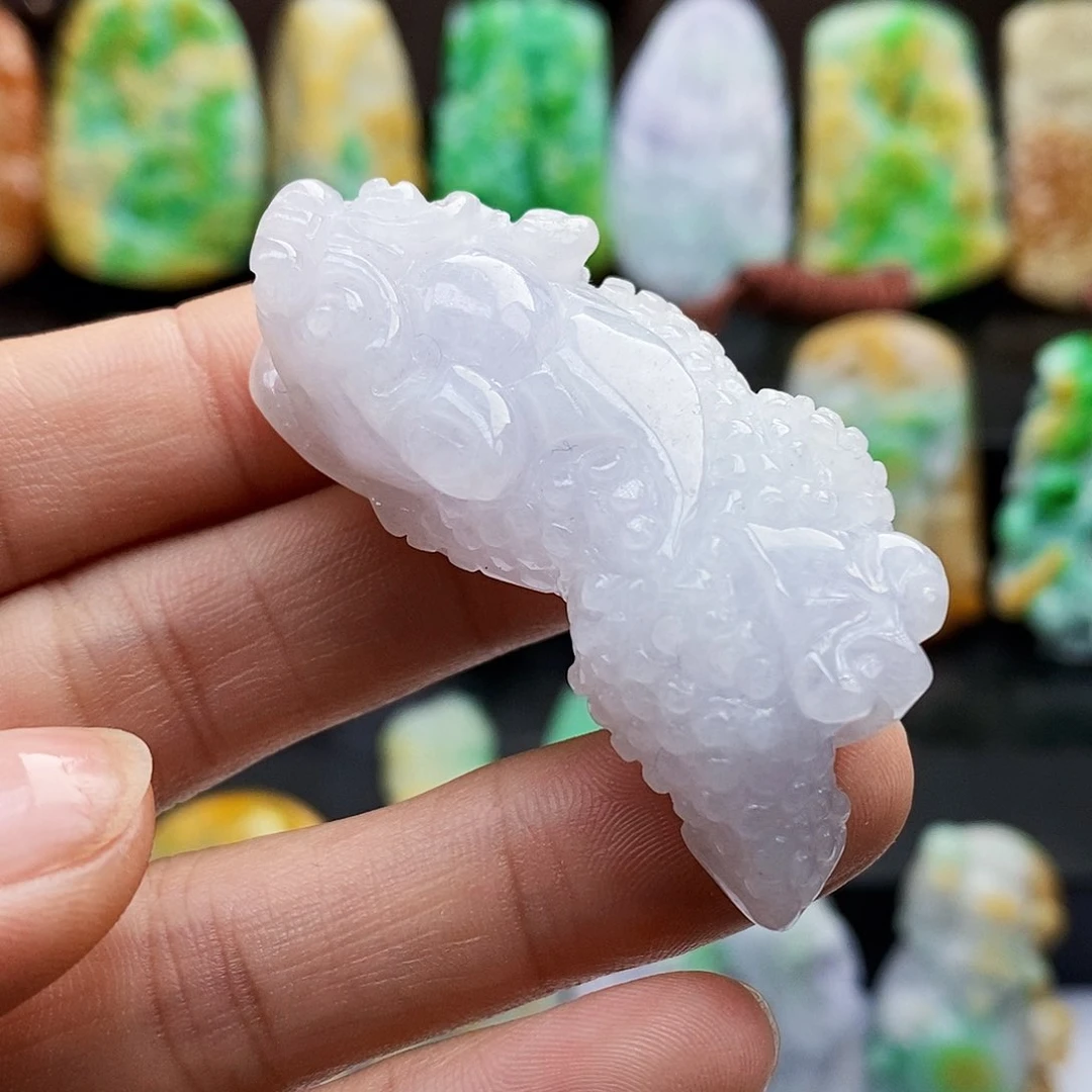 颈饰未镶嵌翡翠翡翠A货一物一证
