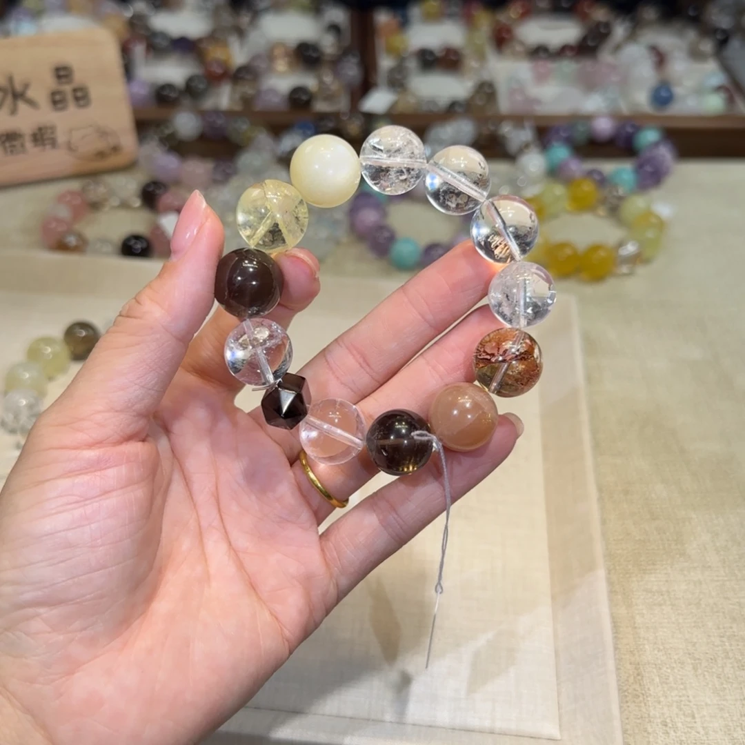 银S925镶嵌手链水晶