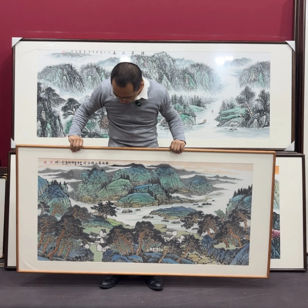 国画手绘作品160/80