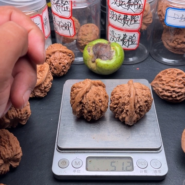 把件文玩核桃四座楼44