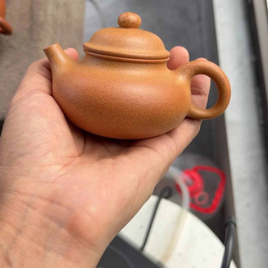 *****紫砂茶壶黄金段容天封釉