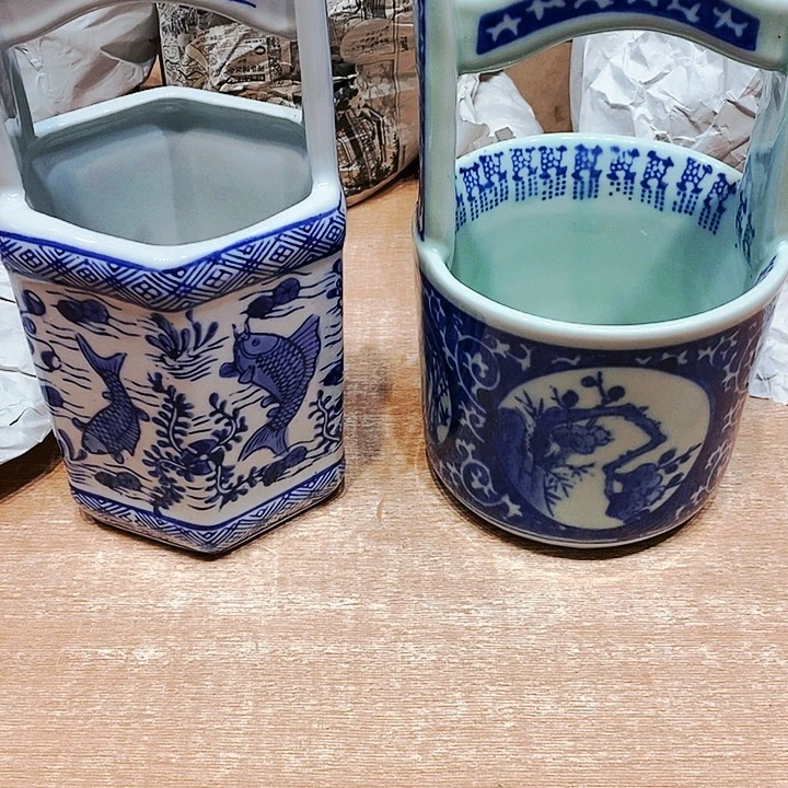 万千严选如图所示瓷器杂项石*?