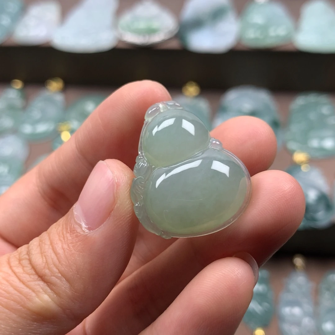 颈饰未镶嵌翡翠天然翡翠