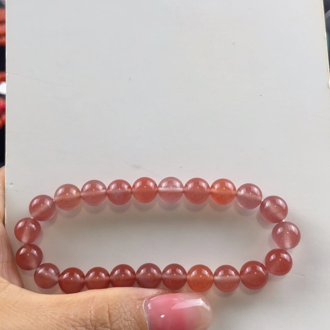 南红玛瑙冰粉7.9未镶嵌