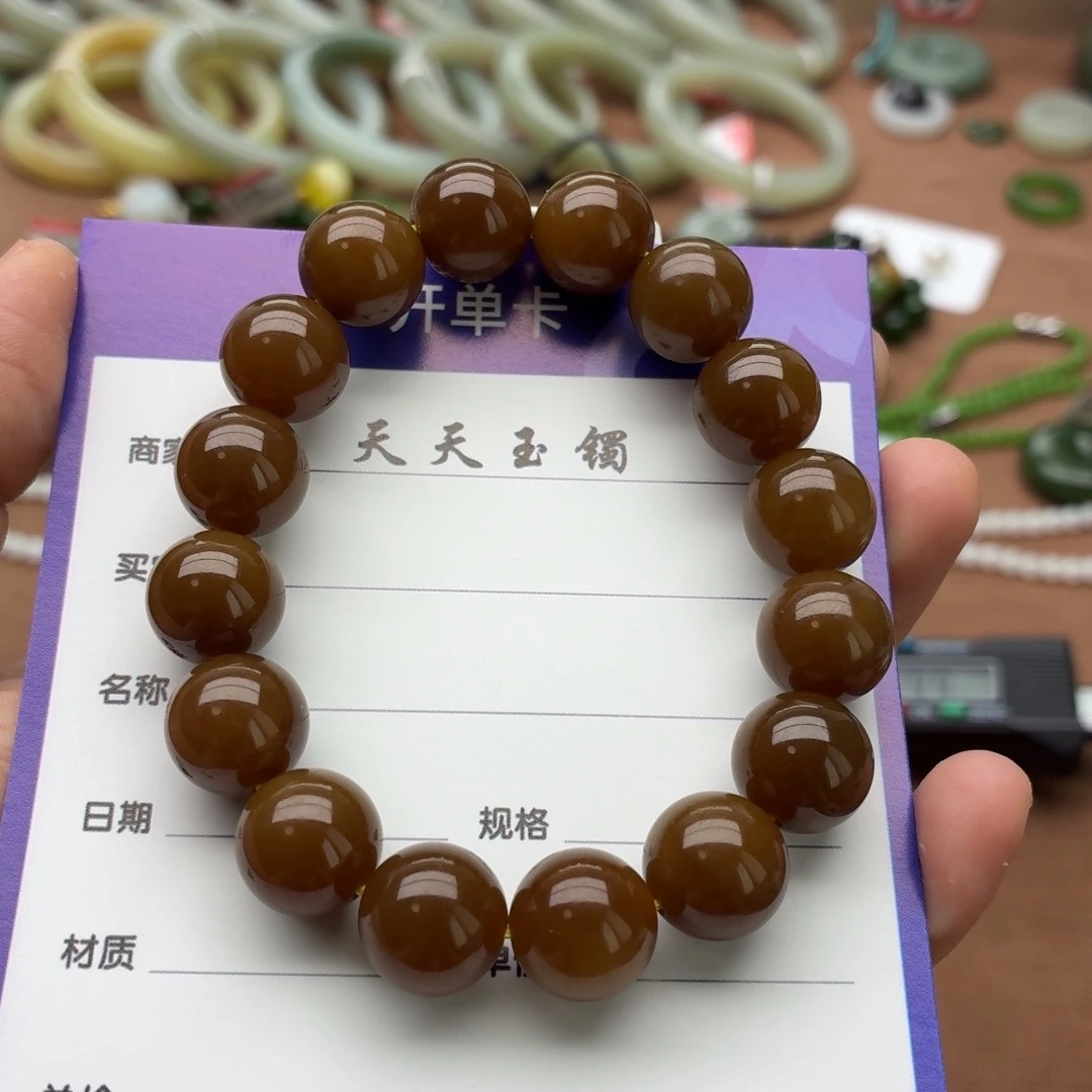 和田玉未镶嵌手串