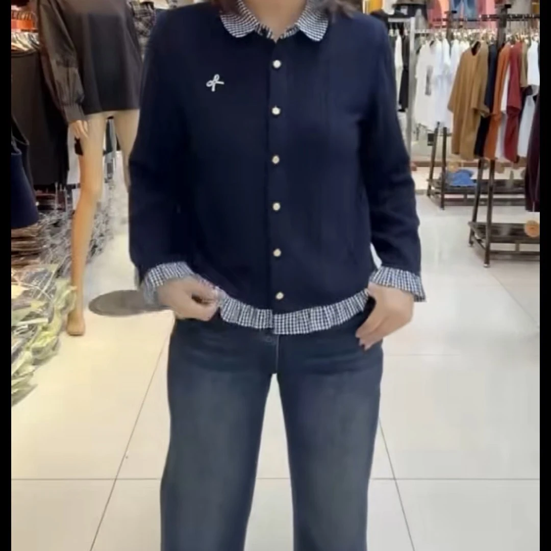 时尚女装减龄款上衣3868