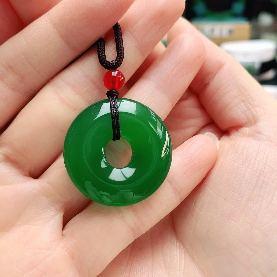 玛瑙/玉髓未镶嵌吊坠