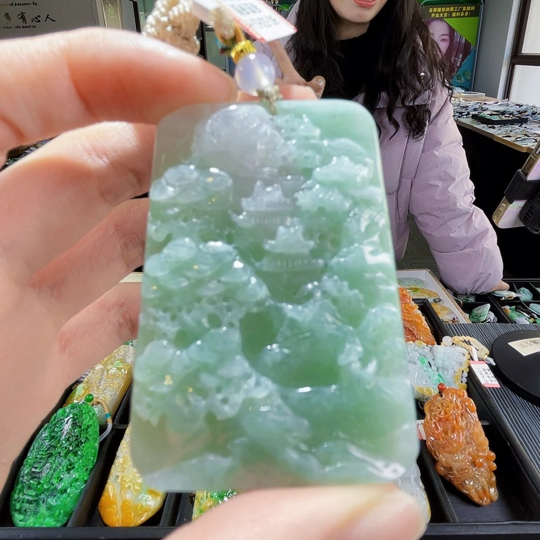 颈饰未镶嵌翡翠翡翠