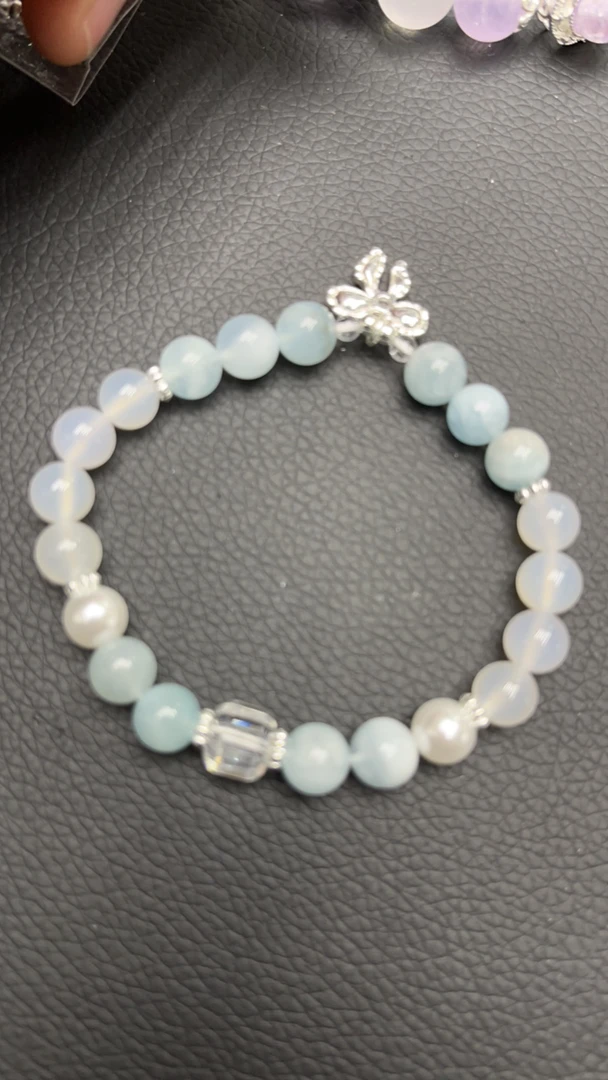 海蓝宝手串7mm手串A398