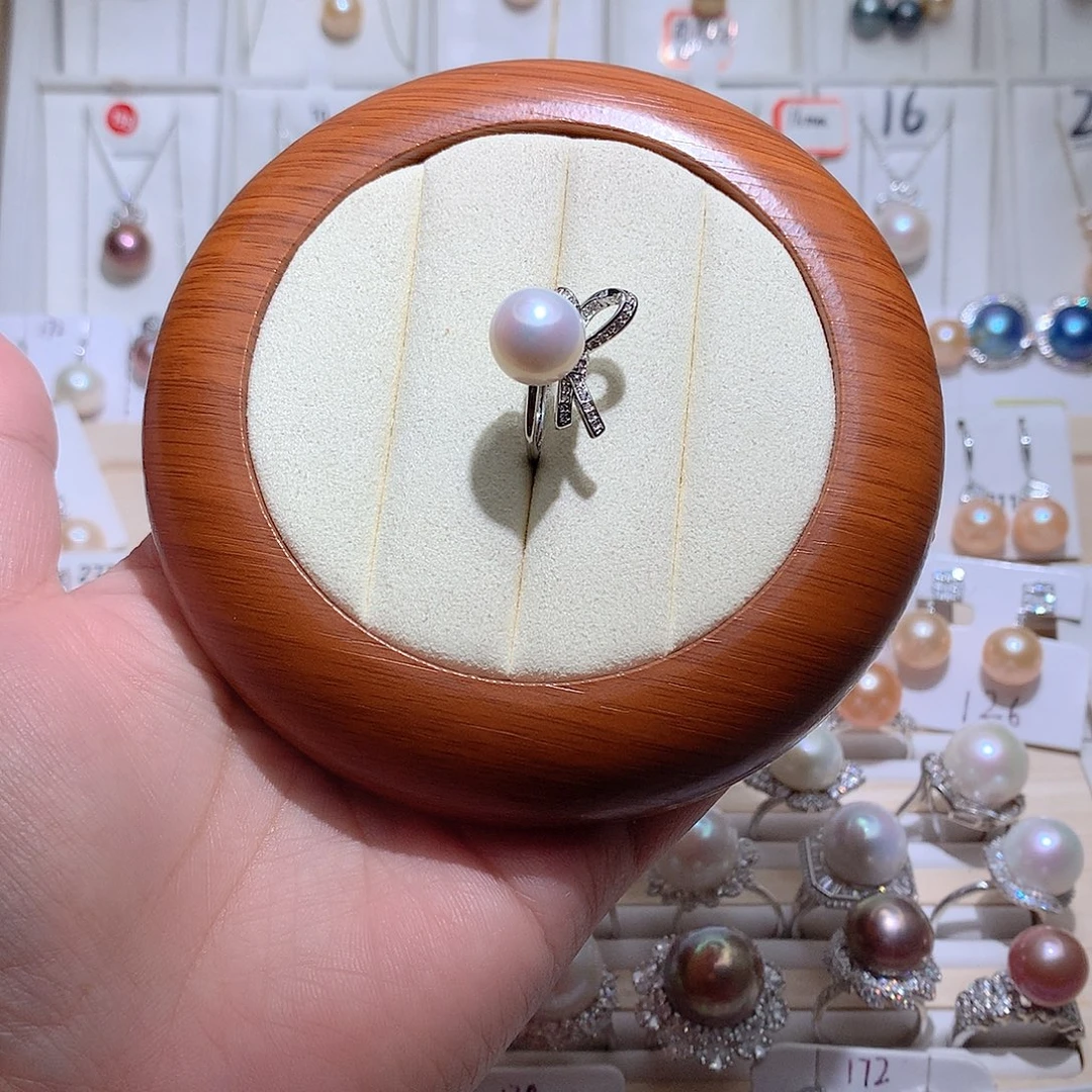 未镶嵌淡水珍珠戒指CC11.3mm