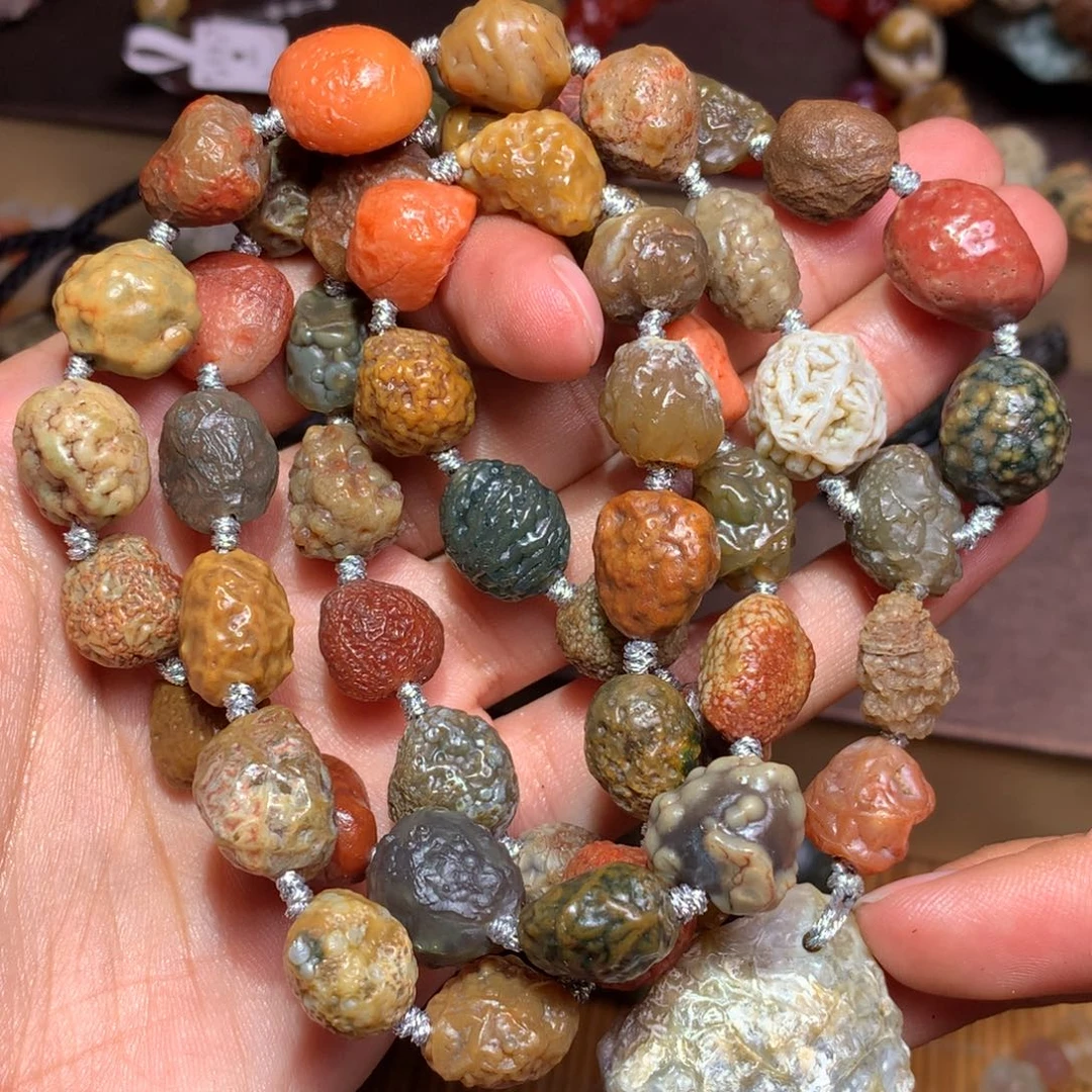 未镶嵌玛瑙/玉髓珠宝半成品