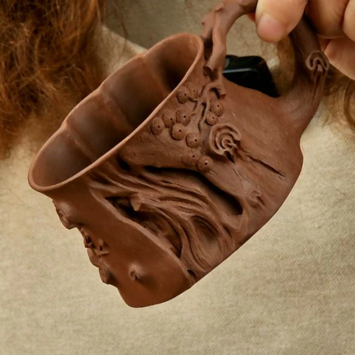 茶壶紫砂全手工制作的话，全手工