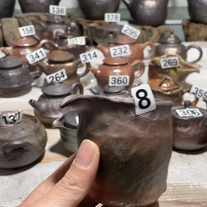 纯手工柴烧茶具精品