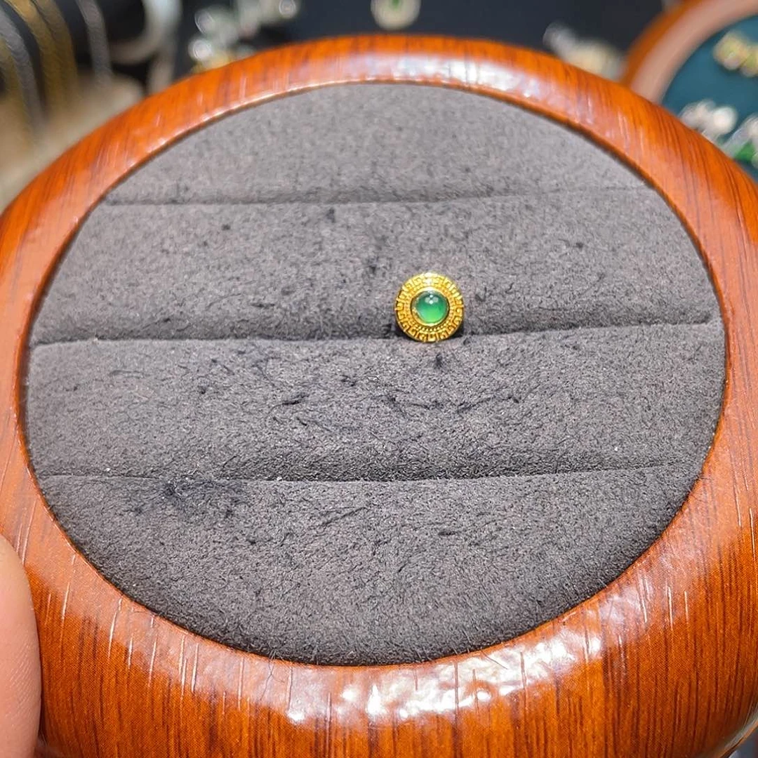 翡翠银S925镶嵌颈饰