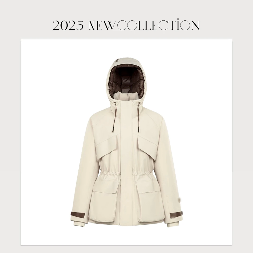 25款鎏金风连帽收腰派克服- GZ1888