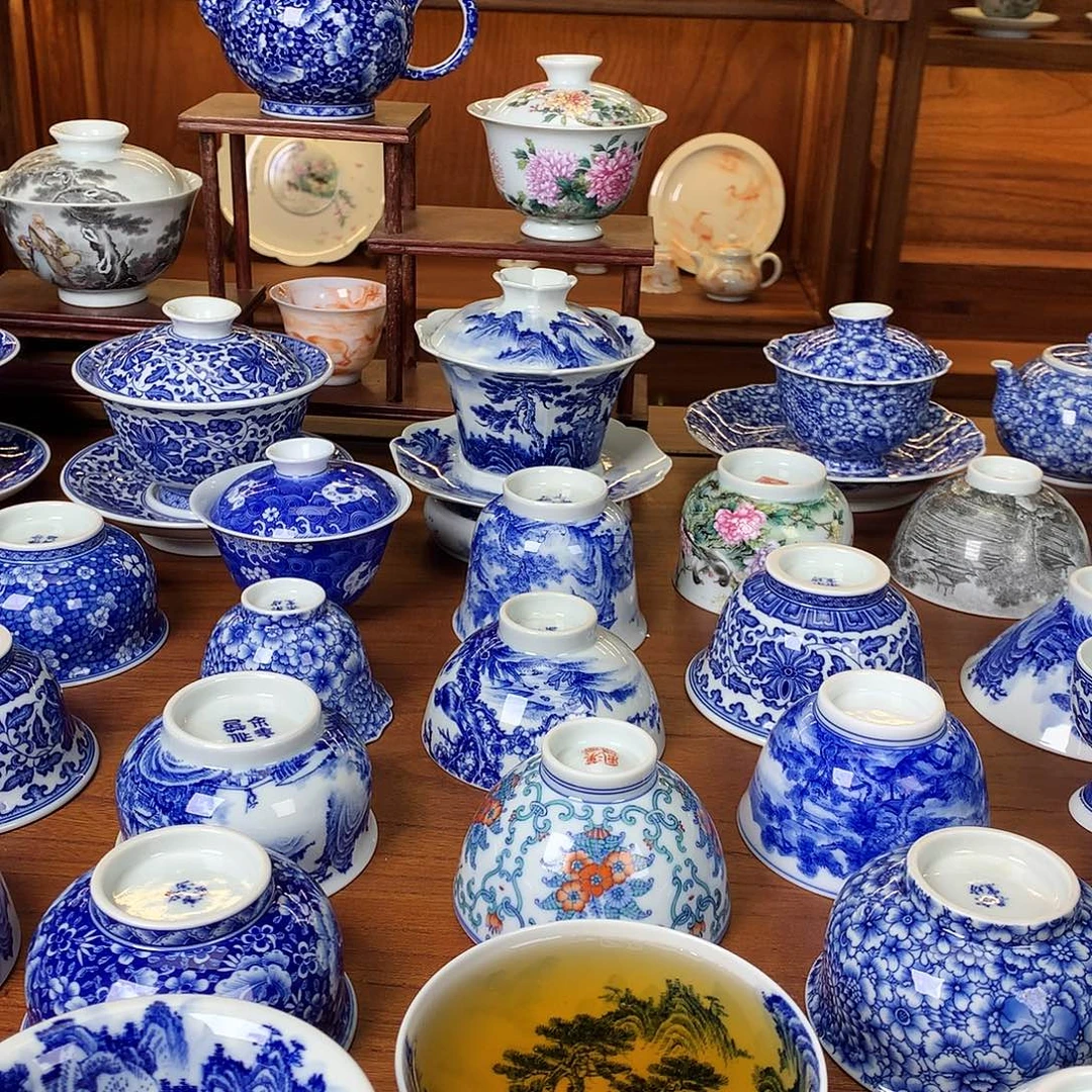 设***、瓷片景德镇陶瓷主人杯