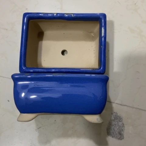 红陶陶瓷多肉花盆瑕疵