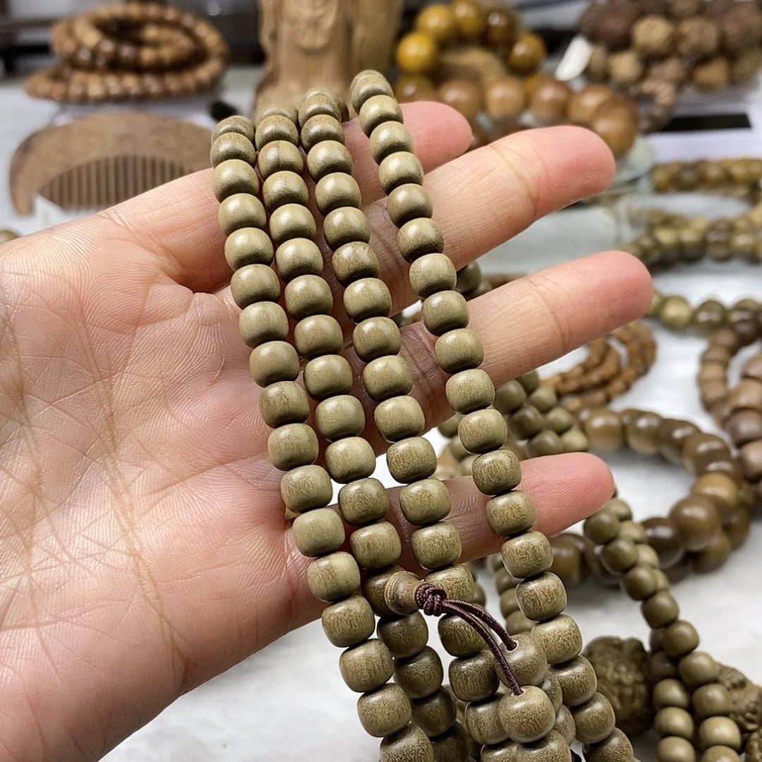 檀香木手串/手链平***辛