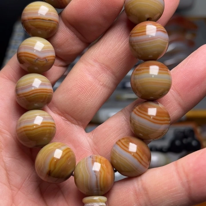 玛瑙/玉髓手串未镶嵌