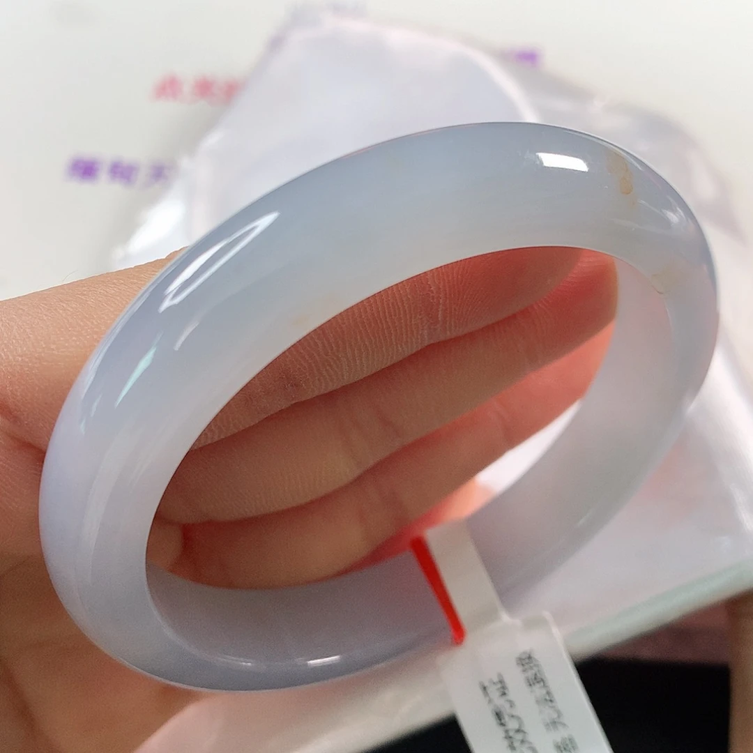 翡翠手镯未镶嵌 正圈①①④