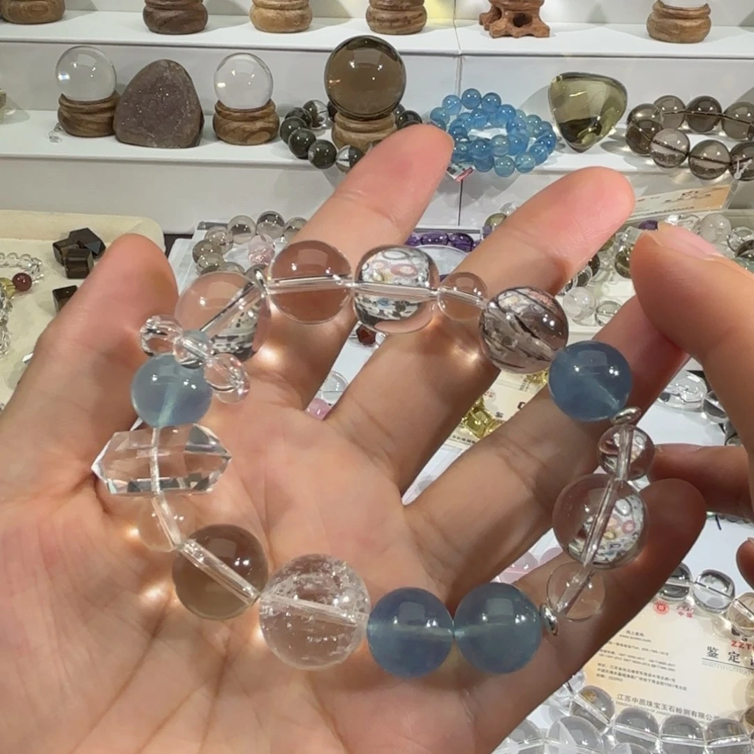 水晶手链未镶嵌手串
